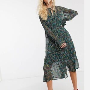 TOPSHOP floral maxi dress